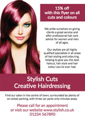 hairdressing leaflets (4256)