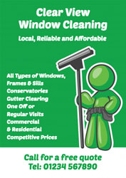 window cleaning leaflets (4272)